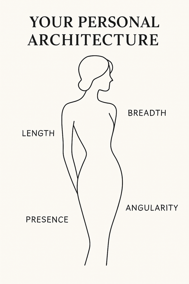 SILHOUETTE ID ANALYSIS -- Shapes, Lines & Proportions -- (40+page PDF report, in-depth styling advice, option for ongoing support, curated Pinterest board
