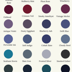 24 Colours - CUSTOM COLOUR ANALYSIS (Beautiful Custom Palette, 40+ page PDF Report & Curated Pinterest Board)
