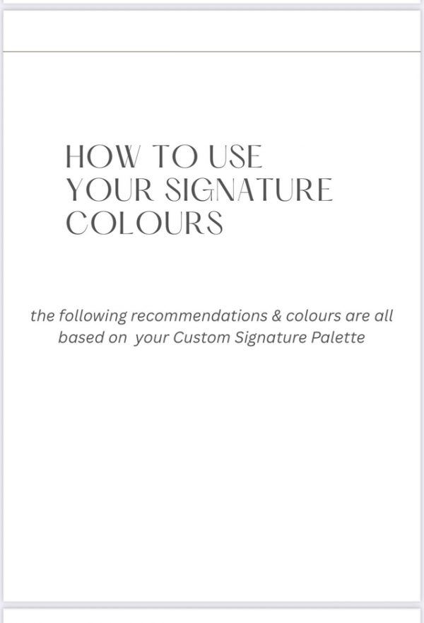 24 Colours - CUSTOM COLOUR ANALYSIS (Beautiful Custom Palette, 40+ page PDF Report & Curated Pinterest Board) - Image 5